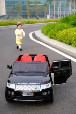 ⁦سيارة رينج روفر كهربائية للأطفال KP-2029 - ابيض⁩ - الصورة ⁦12⁩