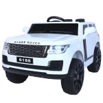 ⁦سيارة كهربائية للأطفال Range Rover بريموت كنترول ST-6188 - ابيض⁩ - الصورة ⁦8⁩