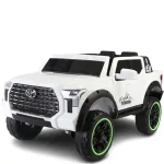 ⁦سيارة كهربائية للأطفال Toyota Tundra بريموت كنترول KQT-57 - ابيض⁩ - الصورة ⁦5⁩